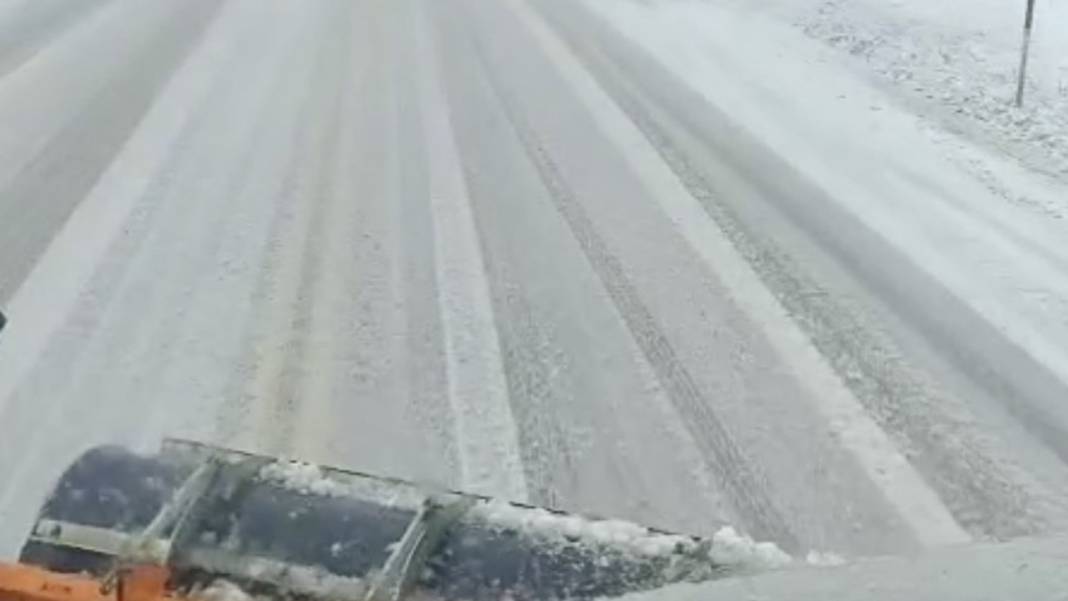 Alacabel'de kar kalınlığı 30 santimetreye ulaştı! 5